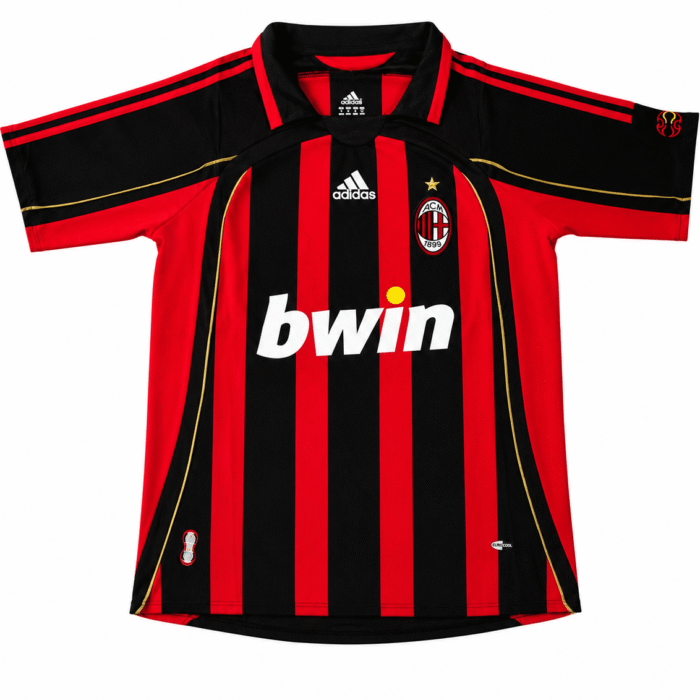 Camisa AC Milan 2006/07 Titular Retrô – Champions League