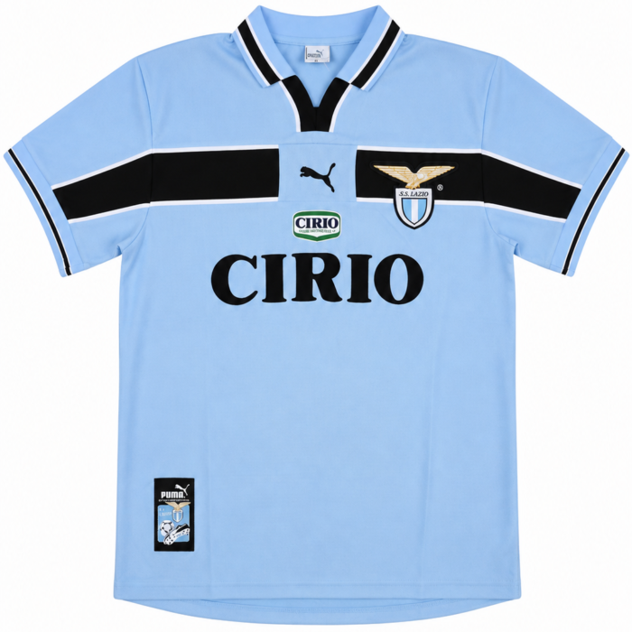 Camisa Retrô Lázio Home 1999/2000 - Azul