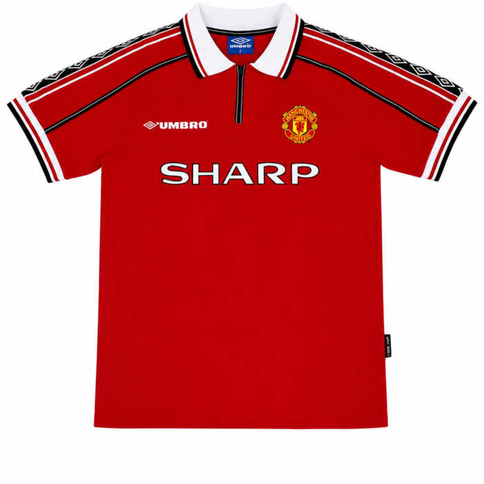 Camisa Retrô Jogador Manchester United 1998/99 #7 Beckham
