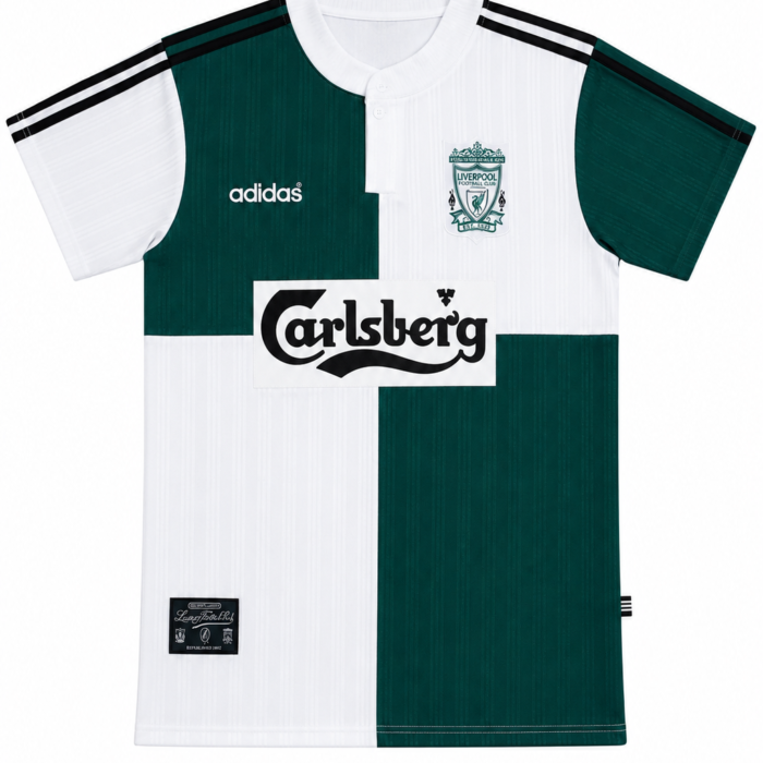 Camisa Retrô Liverpool FC 1995/96 Away Torcedor