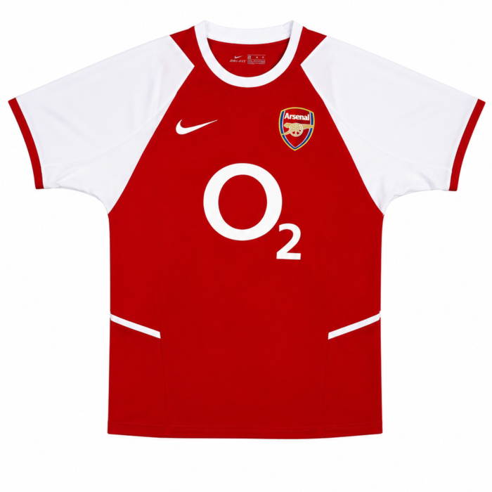 Camisa Retrô Arsenal 2000/04 Home - #14 Henry