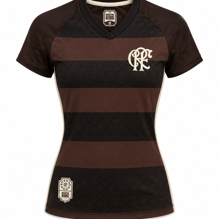 Camisa Feminina Flamengo Lifestyle Diamante 2024/25