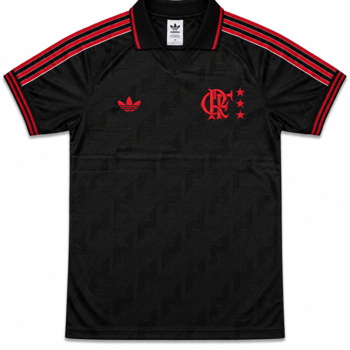 Camisa Flamengo Lifestyle Preta 2026