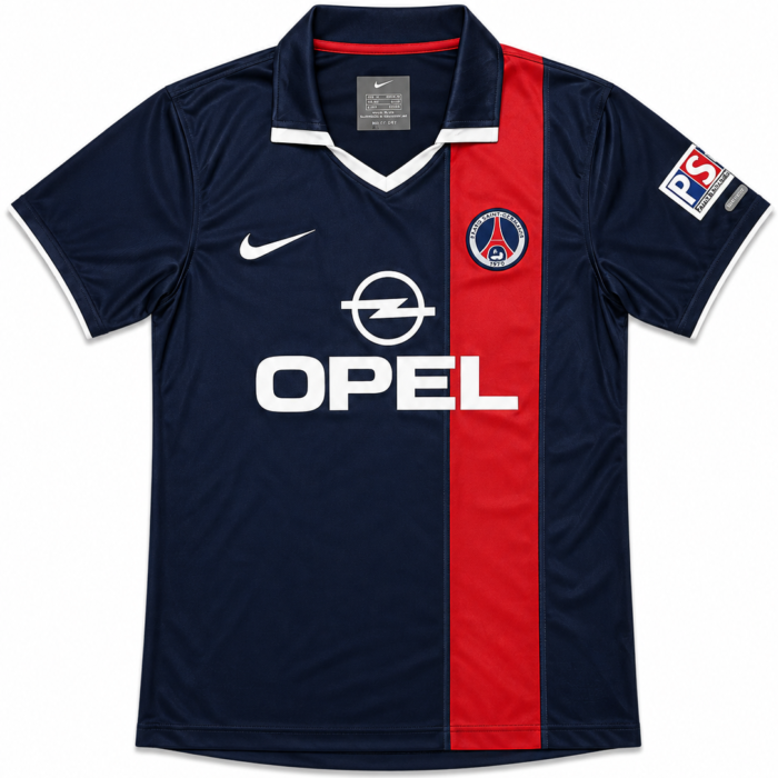 Camisa Home Clássica do Paris Saint-Germain (PSG) 2001/03