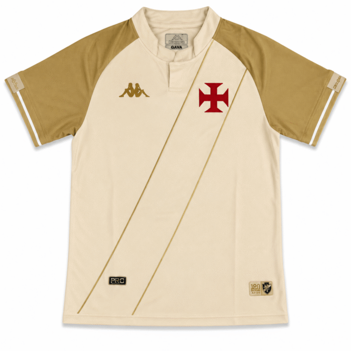 Camisa Vasco da Gama Third III 2024/25 - Bege