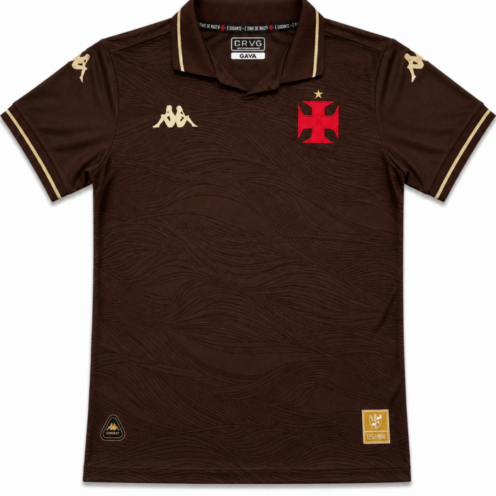 Camisa Vasco da Gama Third III 2025/26 - Marrom