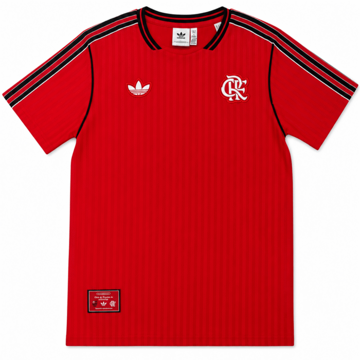 Camisa Masculina Flamengo Lifestyle 2025 - Linha Terrace Icons