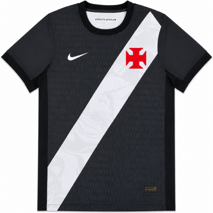 Camisa Jogador Vasco da Gama 2026/27 - Home Preta