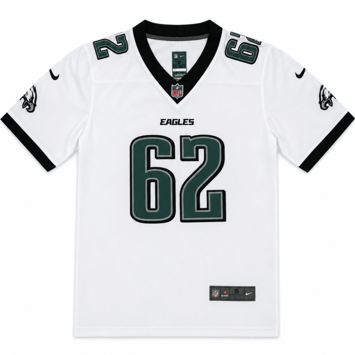 Camisa NFL Philadelphia Eagles #62 Jason Kelce – Branca
