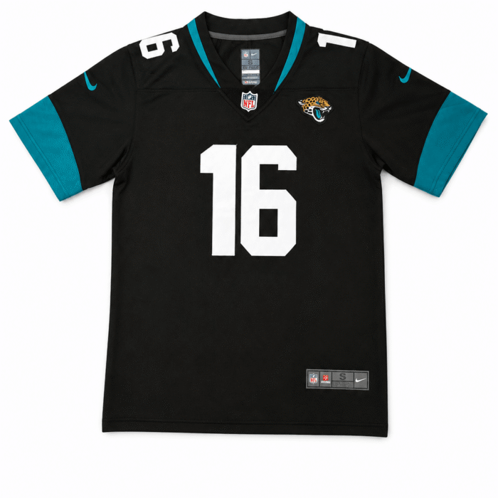 Camisa NFL Jacksonville Jaguars #16 Trevor Lawrence - Preta II