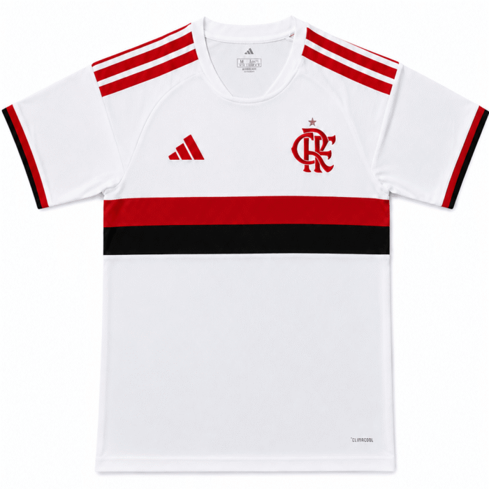 Camisa Torcedor Flamengo Manto I Branco 2026 Masculina