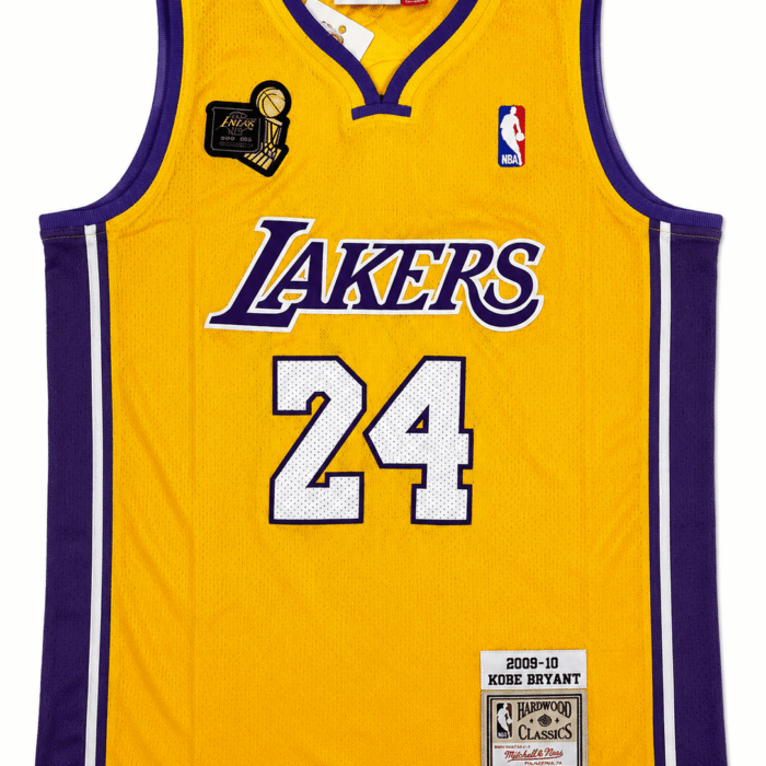 Regata Jersey NBA Los Angeles Lakers #24 Kobe Bryant - Amarela
