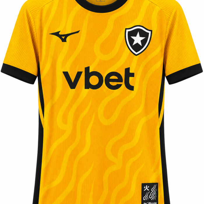 Camisa Botafogo Goleiro Home 2026/27 - Amarela